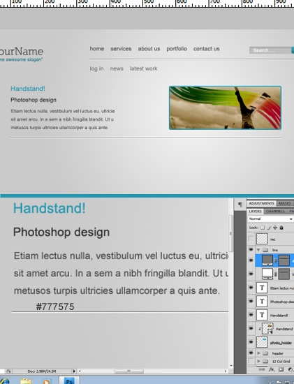 Create the slider control