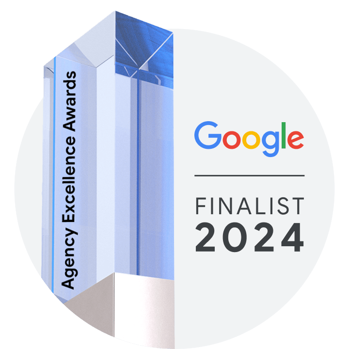 google agency excellence awards finalist logo