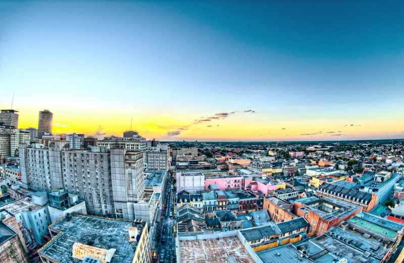 Aerial View Of New Orleans